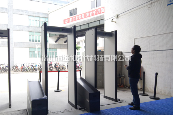 深圳市大疆無人機采用維和時代供應的METOR6S進口安檢門[圖文]