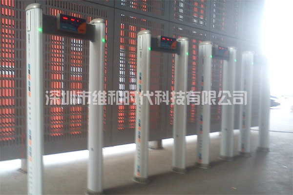 太原市珠寶展覽會日4臺SD-100B便攜式圓柱形安檢門[圖文]