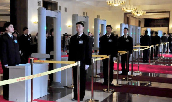 人民大會(huì)堂PDM2型號(hào)進(jìn)口安檢門圖